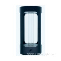 Smart desktop UV disinfection lamp with black housing